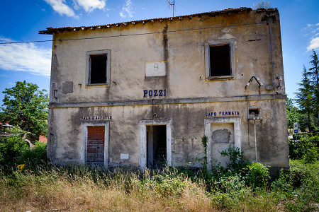 La vecchia stazione di Pozzi Braida