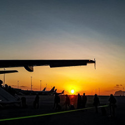 L'attimo prima del volo